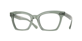 Das Bild zeigt die Oliver Peoples Fassung OV5566U 1782 in Dusty Aqua.